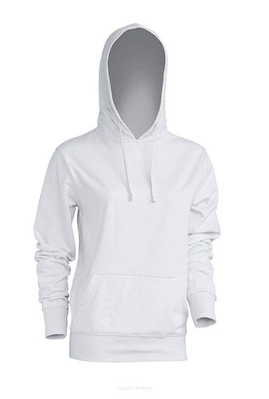 Bluza Kangaroo Sweat LADY 290 WHITE (WH)