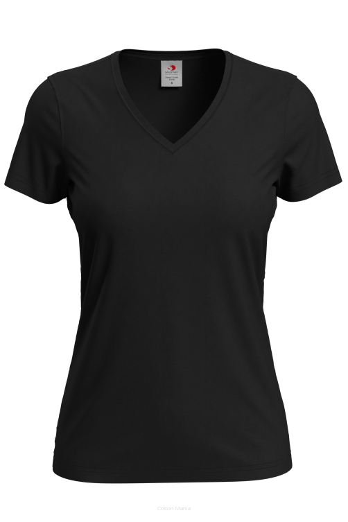 Stedman 2700 V-Neck Women (Black Opal) BLO