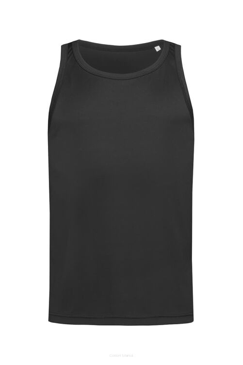 Stedman 8010 Active Tank Top (Black Opal) BLO