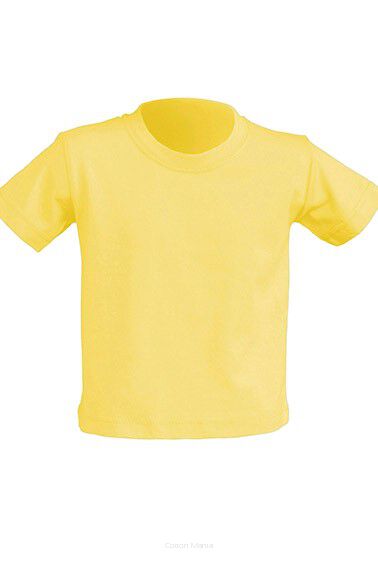 Koszulka Junior Baby 150 LIGHT YELLOW