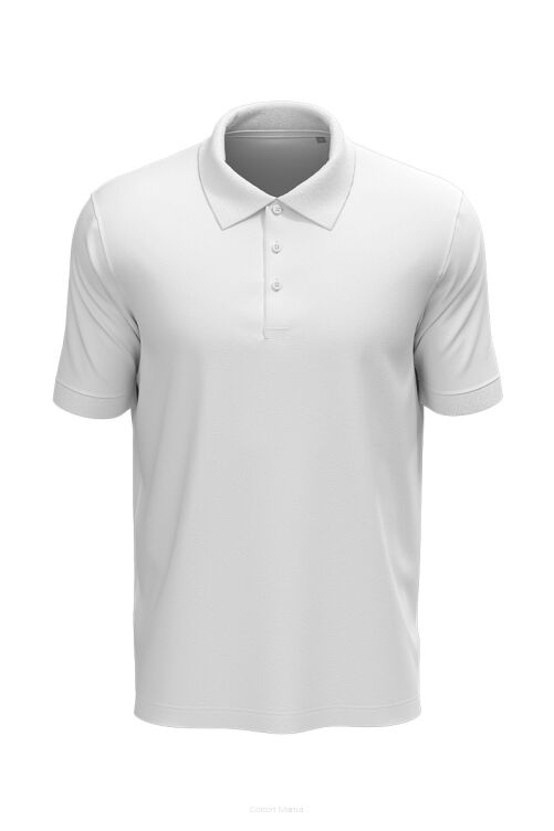 Stedman Lux Polo Men (White)