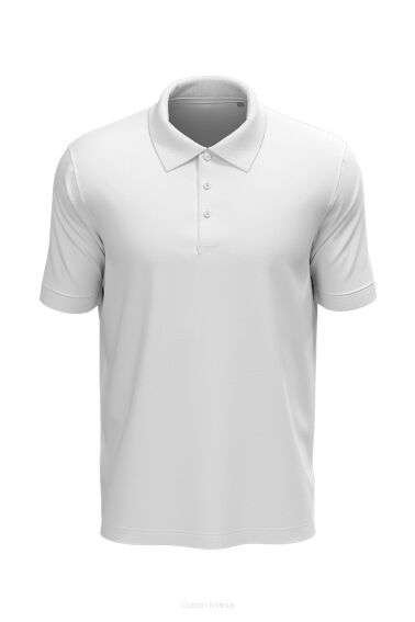 Stedman Lux Polo Men (White)