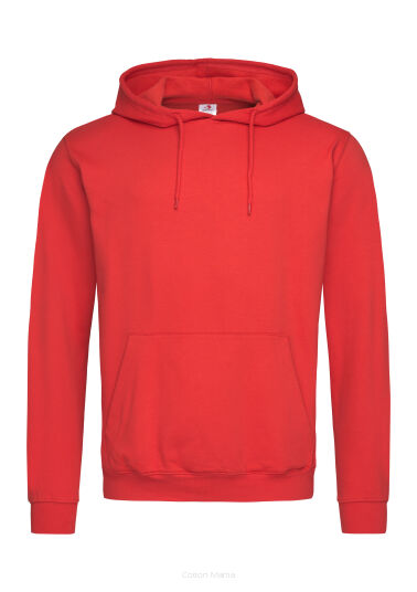 Stedman 4100 Hooded Pullover (Scarlet Red) SRE 