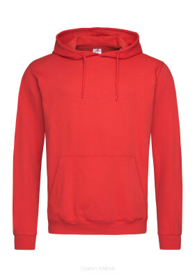 Stedman 4100 Hooded Pullover (Scarlet Red) SRE 