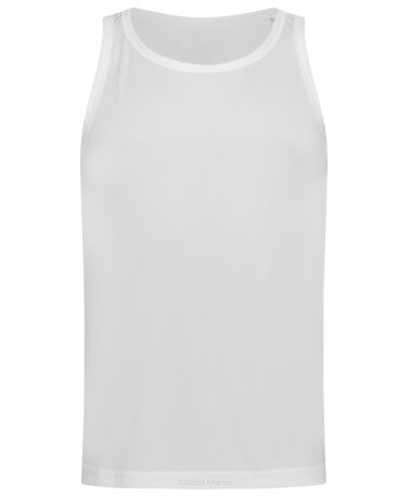 Stedman 8010 Active Tank Top (White) WHI 