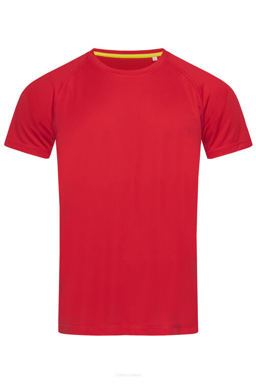 Stedman 8410 Active Raglan (Crimson Red) CSR