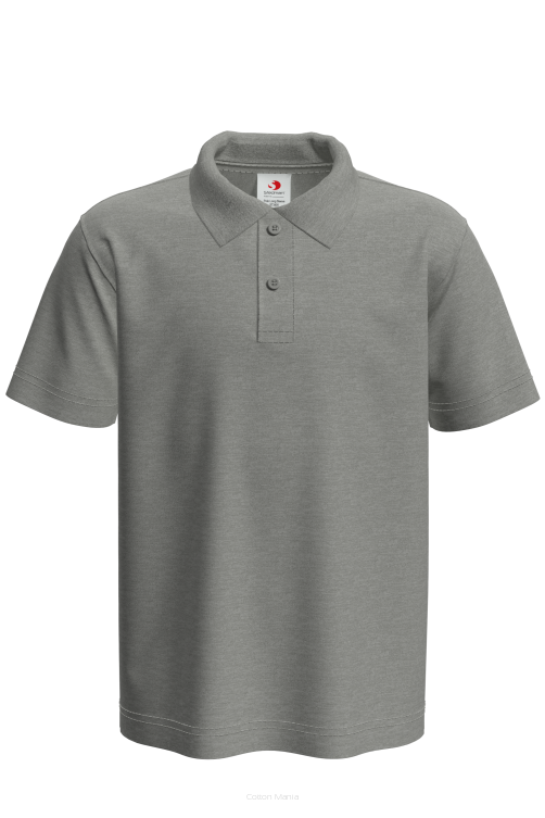 Stedman 3200 Polo Junior (Grey Heather) GYH