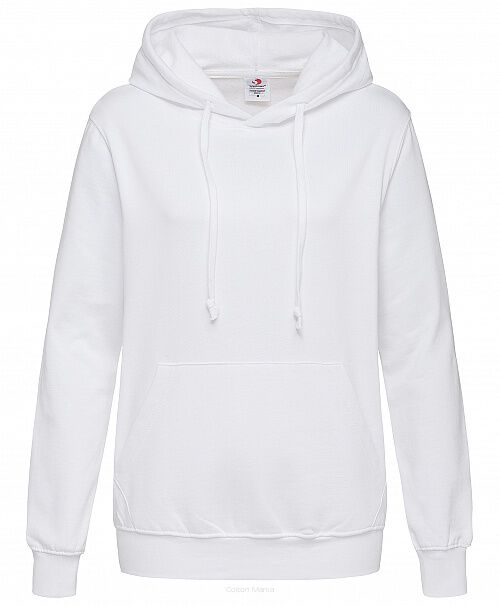 Stedman 4110 Hooded Sweatshirt Women (White) WHI