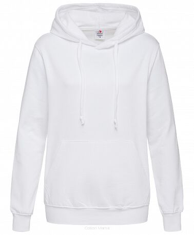 Stedman 4110 Hooded Sweatshirt Women (White) WHI