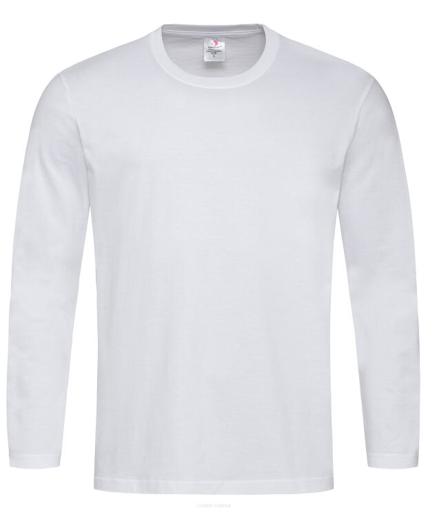 Stedman 2130 Comfort Long Sleeve Men (White) WHI