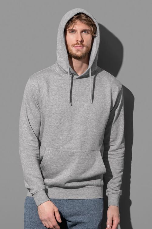 Stedman 4100 Hooded Pullover (Grey Heather) GYH 